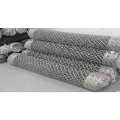 Оцинкованная сетка рабица для забора д. 1,6 высотой 1,2 м