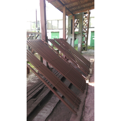 Столб 60*40*1,5 (эконом) 2,4 м загрунтованный