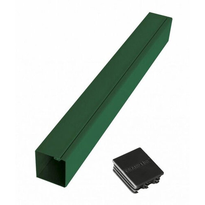 Столб 60*40*1,2  в полимерном покрытии, высотой 2,2 метра