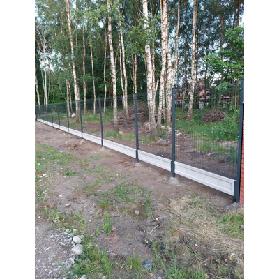 Плита цокольная бетонная армированная 2450х200х50 мм